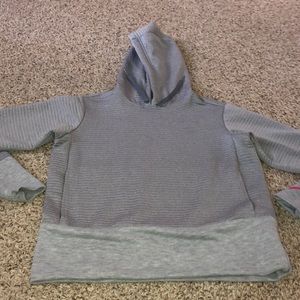 Gray Nike hoodie